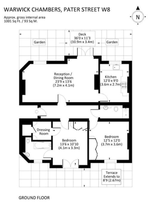 Kensington Apartment, Breakfast, 2 Baths Londra Esterno foto